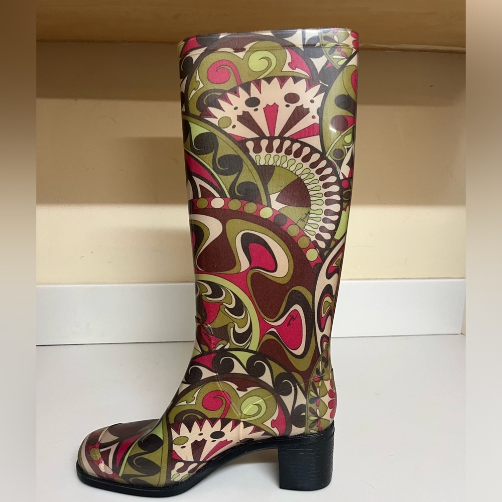 Emilio Pucci rain boots
